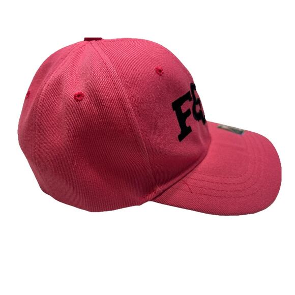 Fox Racing Hat Pink Strapback One Size OSFA Y2K Logo - Picture 2 of 6